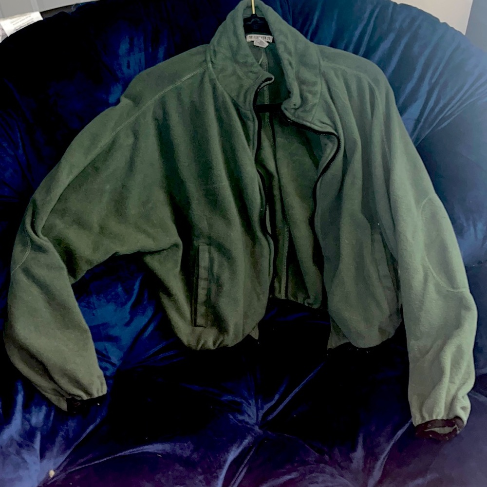 Green Bomber Jacket
